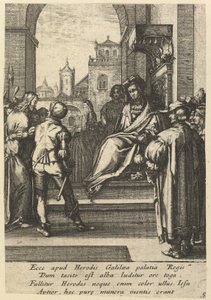 Christ Before Pilate, from The Passion of Christ by Nicolas Cochin