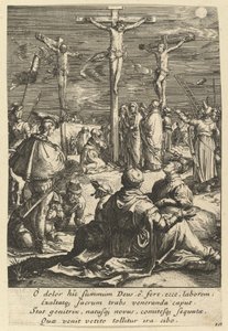 Christ on the Cross, from The Passion of Christ by Nicolas Cochin