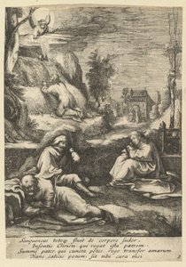 The Agony in the Garden, from The Passion of Christ by Nicolas Cochin