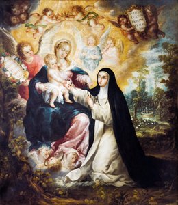 Mystic Marriage of Saint Rose of Lima by Nicolás Correa