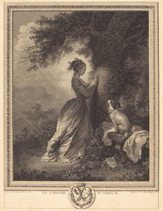 The Cipher of Love by Nicolas Delaunay after Jean Honoré Fragonard