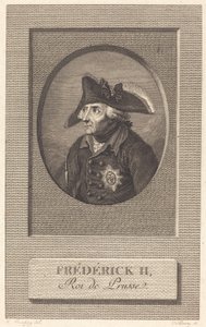 Frederick the Great, King of Prussia by Nicolas Delaunay after Johann Heinrich Ramberg