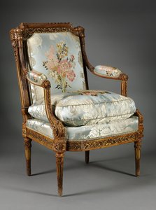 Armchair (Fauteuil), c.1785 by Nicolas Denis Delaisement