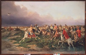 The Falconry of Tsar Alexis I by Nicolas Gregorovitch Svertschkoff