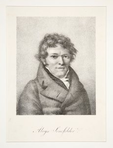 Portrait of Aloys Senefelder