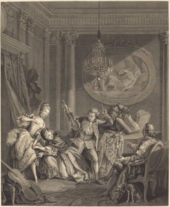 The Path of Fortune by Nicolas Joseph Voyez after Pierre Antoine Baudouin