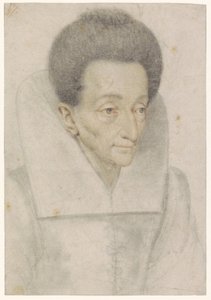 Portrait of an old woman by Nicolas Lagneau