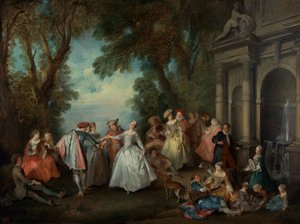 Dance before a Fountain