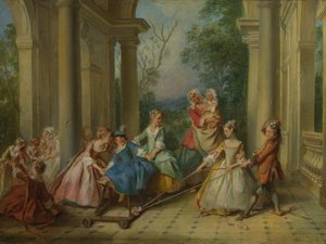The Four Ages of Man: Childhood, ca 1735 by Nicolas Lancret