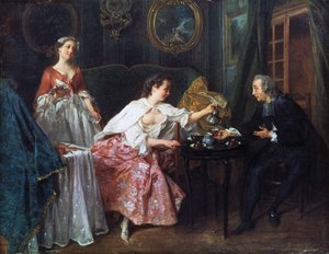 The Four Times of the Day: Morning by Nicolas Lancret