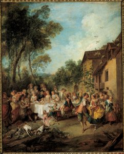 The honeymoon by Nicolas Lancret