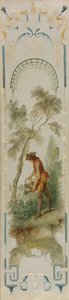 Wall Panels: The Gardener, Horticulture, The Vineyard, The See-Saw, The Swing by Nicolas Lancret
