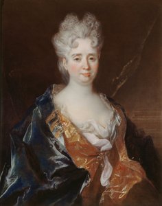 Portrait of Anne-Thérèse de Marguenat de Courcelles, Marquise de Lambert, c. 1710