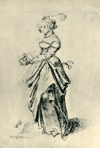 Young woman, early 16th century, 1943 by Nicolas Manuel Deutsch