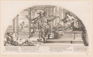 Odysseus at Circe (Stories from the Odyssey) by Nicolas Mignard