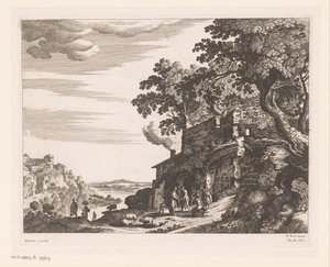 Shepherds by a Ruin