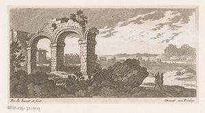 Landscape with Ruin with Two Arches
