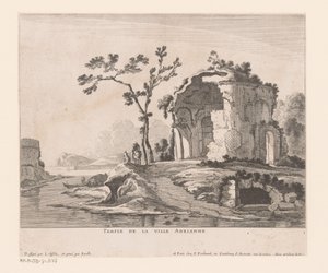Ruins of the Villa Adriana by Nicolas Perelle