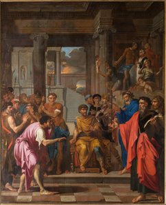 Saint Paul Blinds the False Prophet Bar-Jesus and Converts the Proconsul Sergius by Nicolas Pierre Loir