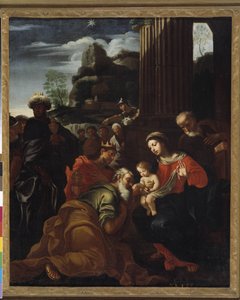 Adoration of the Magi by Nicolas Pinson