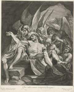 Entombment of Christ by Angels