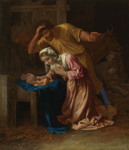 Nativity of Christ by Nicolas Poussin