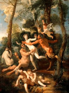 Pan and Syrinx by Nicolas Poussin
