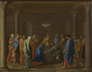 Seven Sacraments: Marriage, ca 1637-1640 by Nicolas Poussin