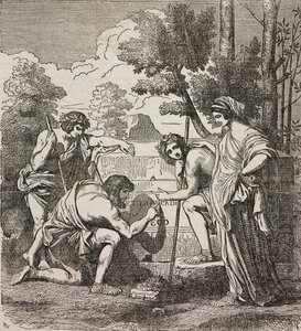 Shepherds of Arcadia (after Nicolas Poussin)