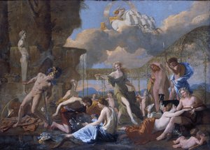 The Empire of Flora by Nicolas Poussin