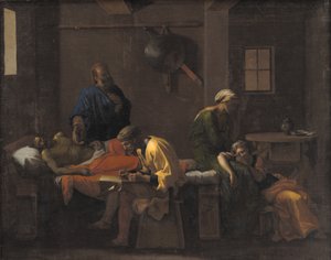 The Testament of Eudamidas by Nicolas Poussin