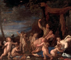 The Triumph of Ovid by Nicolas Poussin