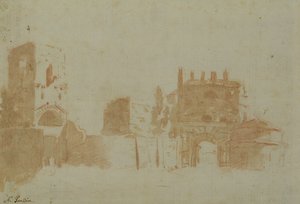 View of Rome by Nicolas Poussin