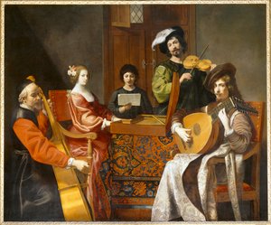 The Concert by Nicolas Tournier