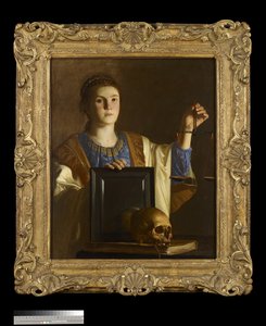 Truth Presenting a Mirror to the Vanities of the World by Nicolas Tournier