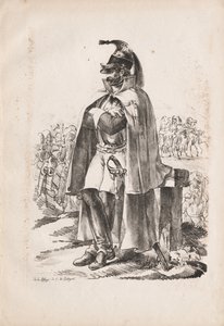 Military Costumes: Cavalry Man, 1814-1818