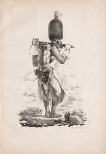 Military Costumes: Infantry Sapper by Nicolas Toussaint Charlet