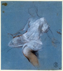 Study of Drapery on the Body