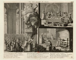 Very Believable Life of the Monks, c. 1789 by Nicolas Walkcheim