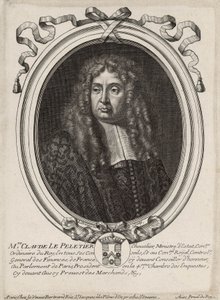 Claude Le Peletier by Nicolas de Larmessin