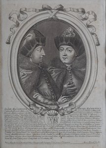 The Tsars Ivan Alexeyevich and Peter Alexeyevich of Russia