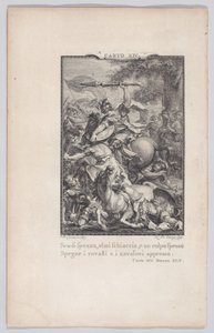 Canto 14, Stanza 45, from Orlando Furioso by Nicolas de Launay