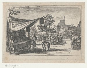 Market Scene by Nicolas de Son