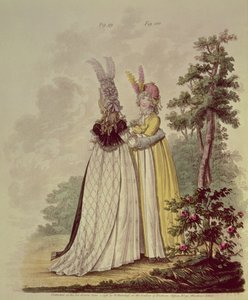 Walking dresses from N. Heideloff
