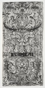 Ornament Panel Inscribed Victoria Augusta