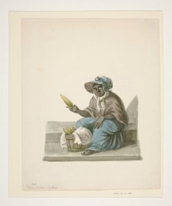 The Hot Corn Seller by Nicolino Calyo