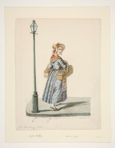 The Strawberry Girl by Nicolino Calyo