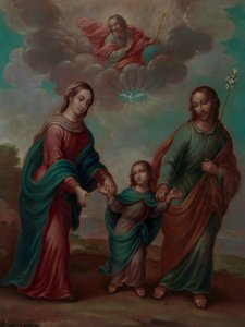 The Return of the Holy Family from Egypt, 1773 by Nicolás Enríquez