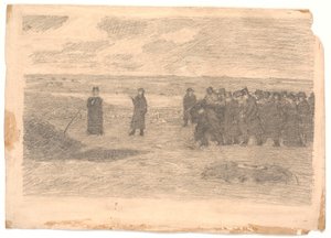 Burial in a West Jutland Churchyard