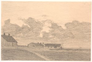 The Old Inn in Ferring by Niels Jakob Jakobsen Bjerre